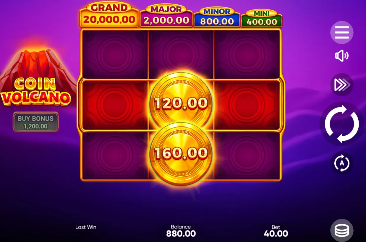 Coin Volcano demo